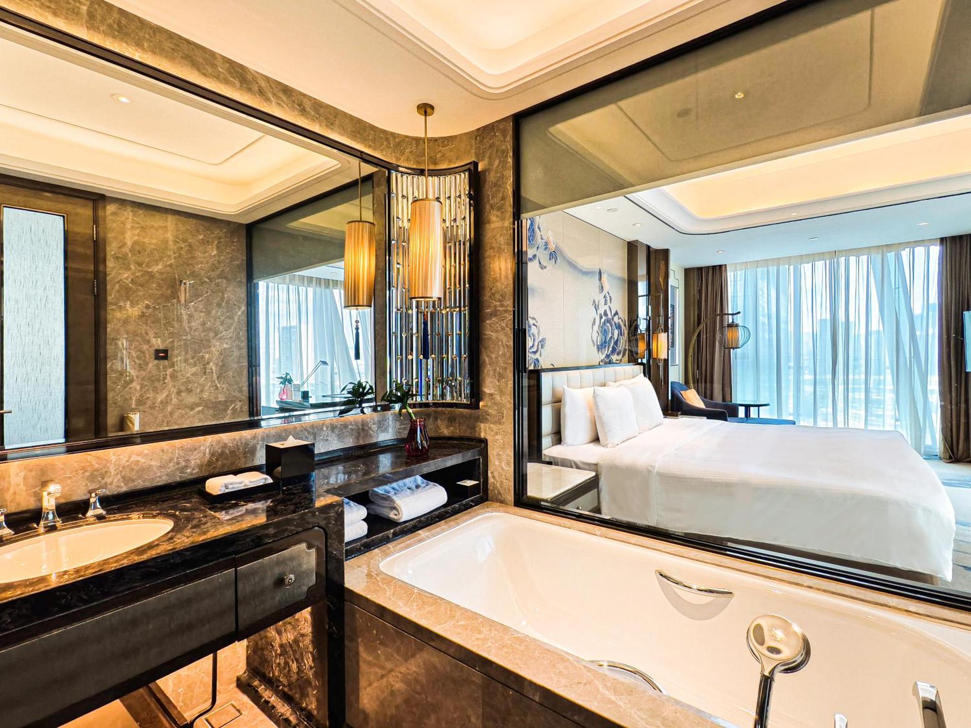 Hotel Wanda Vista Kunming Exterior foto